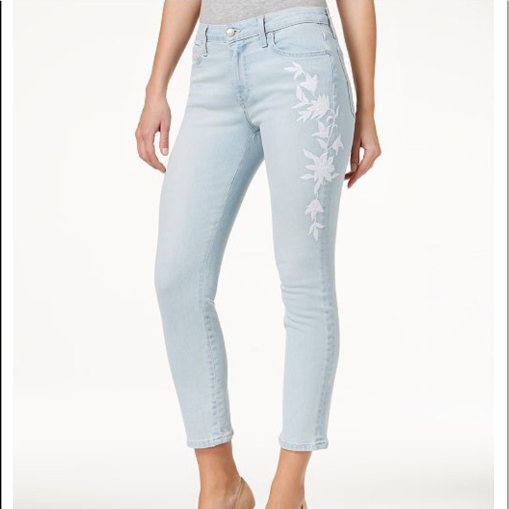 NWT DISCONT’D Joes Icon Floral Embroidered Jeans